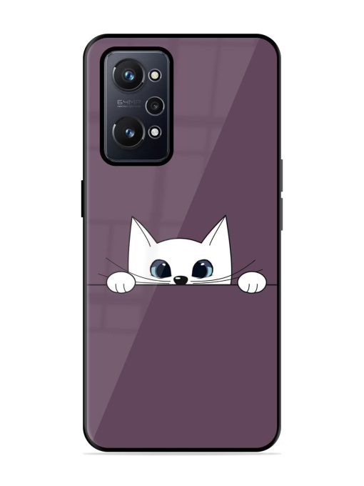 Peek-A-Boo Kitty Glossy Soft Edge Case for Realme Gt Neo 2 Chachhi