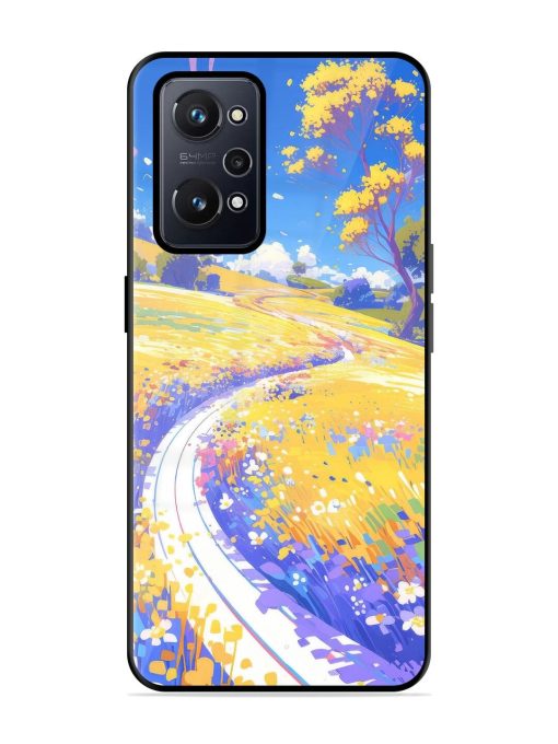 Vibrant Spring Meadow Glossy Soft Edge Case for Realme Gt Neo 2 Chachhi