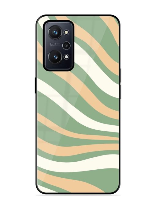 Wavy Pastel Paradise Glossy Soft Edge Case for Realme Gt Neo 2 Chachhi