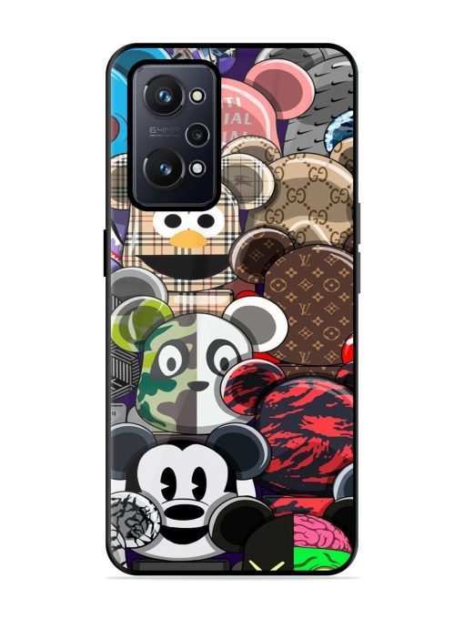 Streetwear Bearbrick Extravaganza Glossy Soft Edge Case for Realme Gt Neo 2 Chachhi