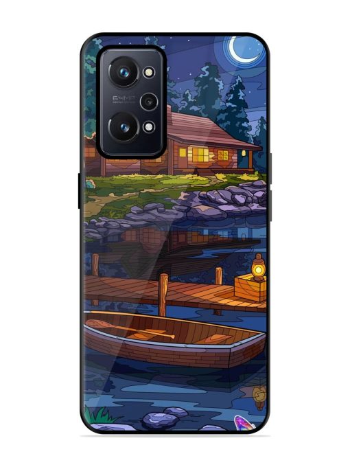 Moonlit Serenity Glossy Soft Edge Case for Realme Gt Neo 2 Chachhi