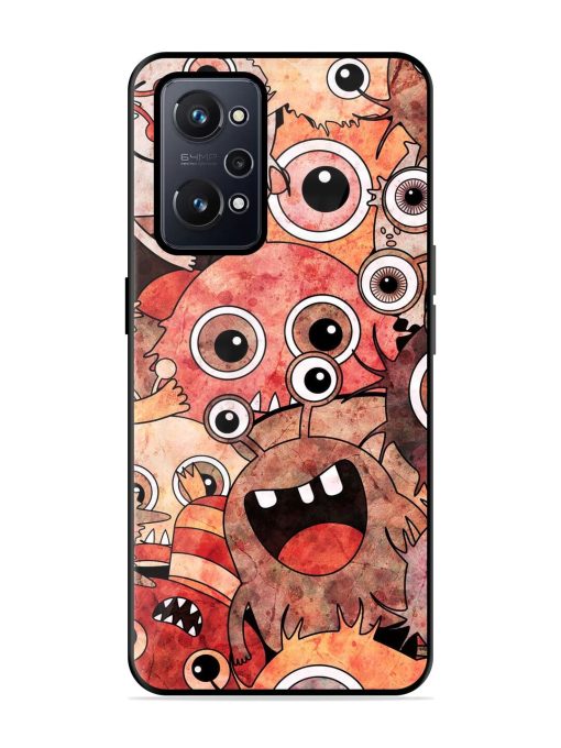 Monster Mash Glossy Soft Edge Case for Realme Gt Neo 2 Chachhi