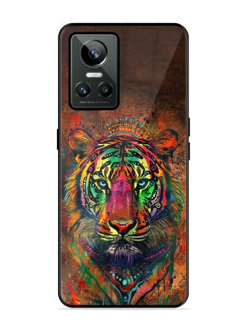 Cosmic Tiger Glossy Soft Edge Case for Realme Gt Neo 3 Chachhi