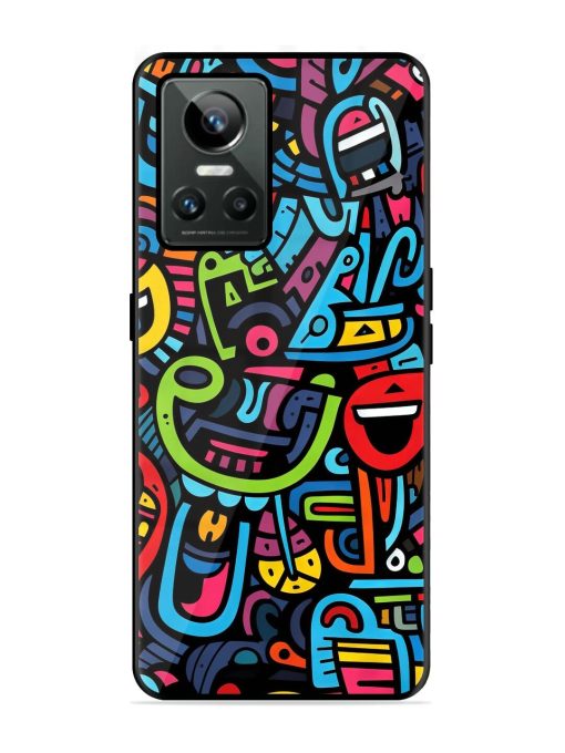 Doodlephoria Glossy Soft Edge Case for Realme Gt Neo 3 Chachhi