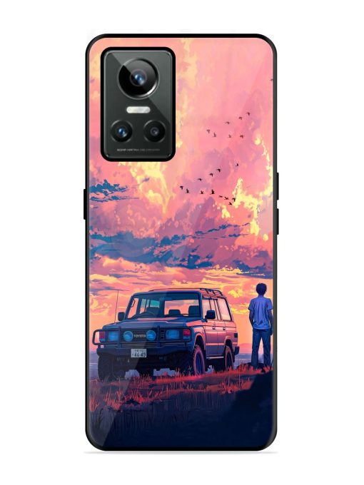 Solitude'S Horizon Glossy Soft Edge Case for Realme Gt Neo 3 Chachhi