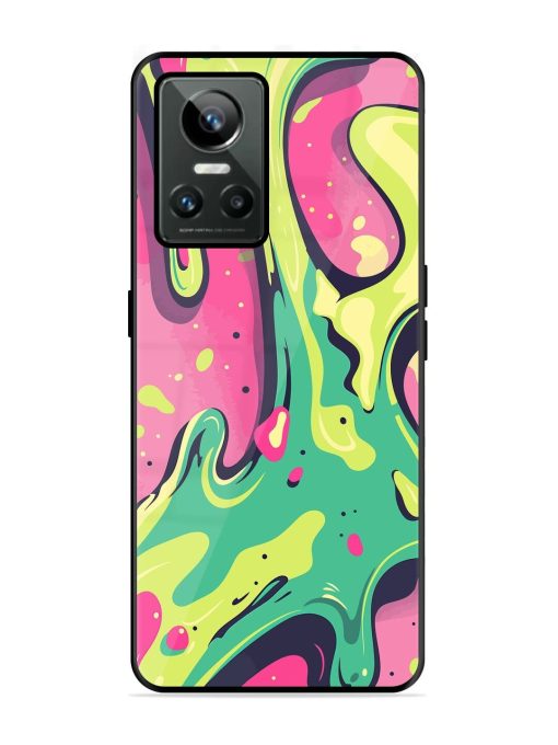 Gooey Grooves Glossy Soft Edge Case for Realme Gt Neo 3 Chachhi