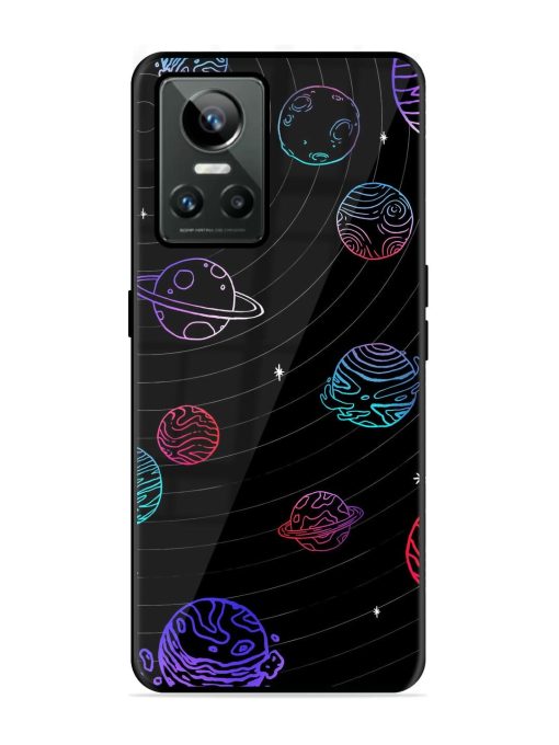 Cosmic Ballet Glossy Soft Edge Case for Realme Gt Neo 3 Chachhi