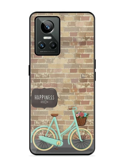 Pedaling Towards Happiness Glossy Soft Edge Case for Realme Gt Neo 3 Chachhi