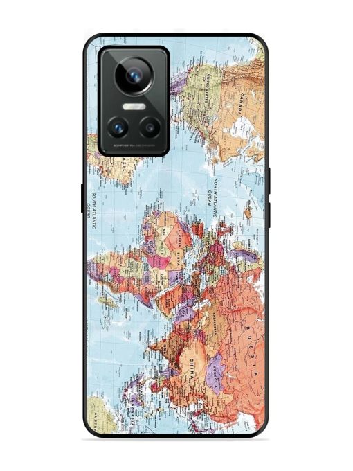 Our Blue Marble Glossy Soft Edge Case for Realme Gt Neo 3 Chachhi