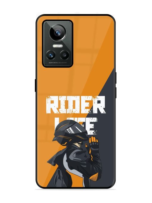 Ride Never Ends Glossy Soft Edge Case for Realme Gt Neo 3 Chachhi