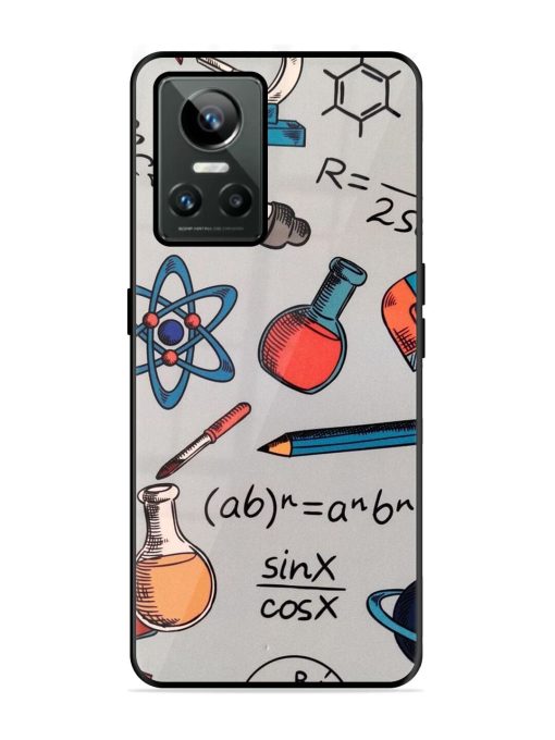 Science Doodle Glossy Soft Edge Case for Realme Gt Neo 3