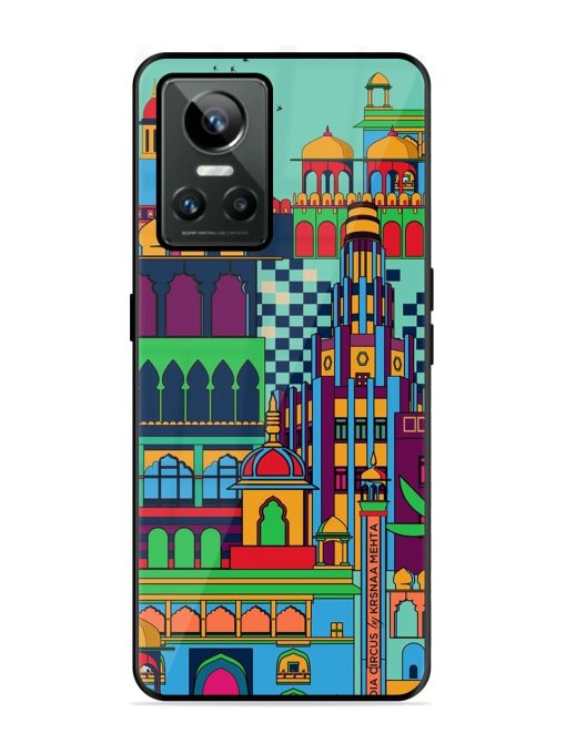 Indian Tapestry Glossy Soft Edge Case for Realme Gt Neo 3 Chachhi