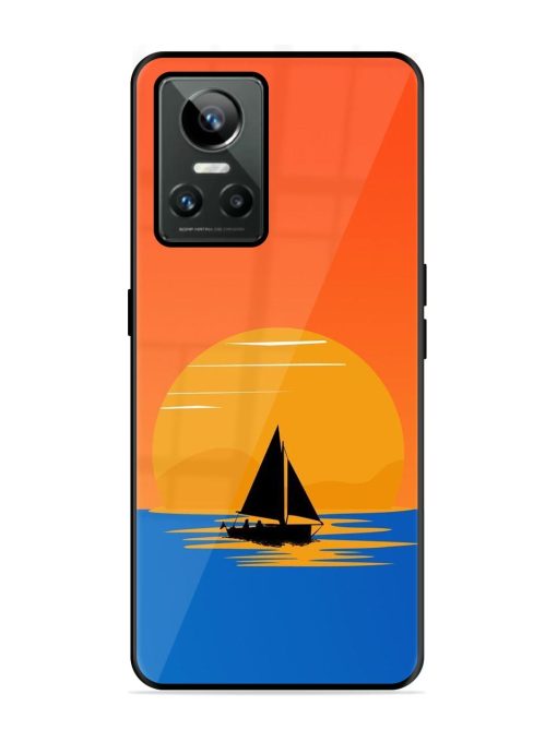 Sunset Sail Glossy Soft Edge Case for Realme Gt Neo 3 Chachhi