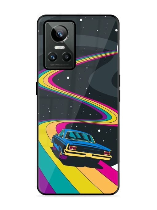 Rainbow Road Glossy Soft Edge Case for Realme Gt Neo 3 Chachhi