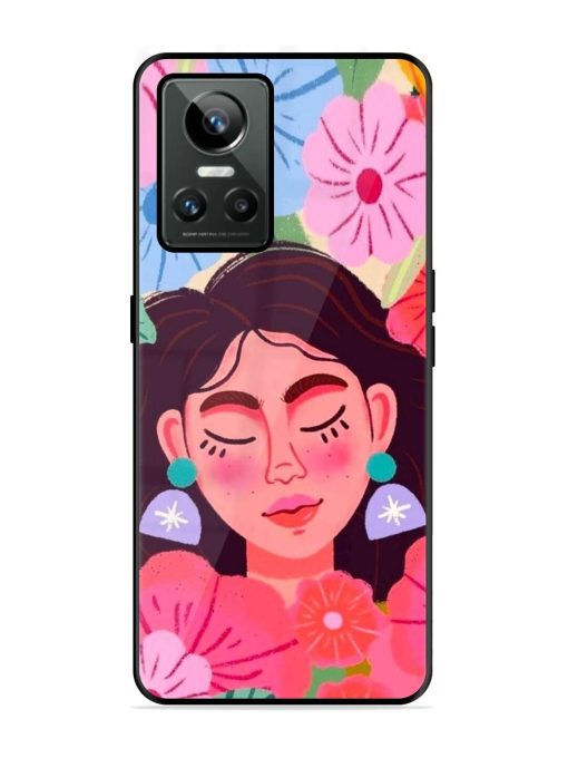 Blooming Serenity Glossy Soft Edge Case for Realme Gt Neo 3 Chachhi