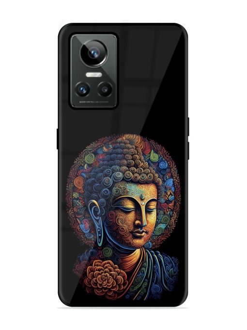 Stained Glass Serenity Glossy Soft Edge Case for Realme Gt Neo 3 Chachhi