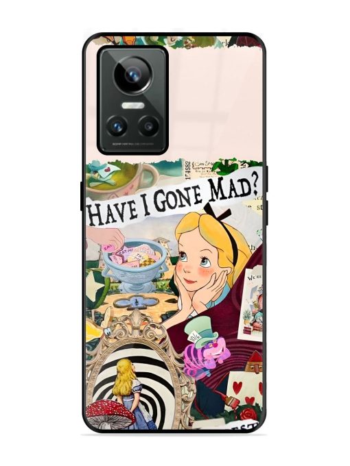 Mad Hatter'S Collage Glossy Soft Edge Case for Realme Gt Neo 3 Chachhi