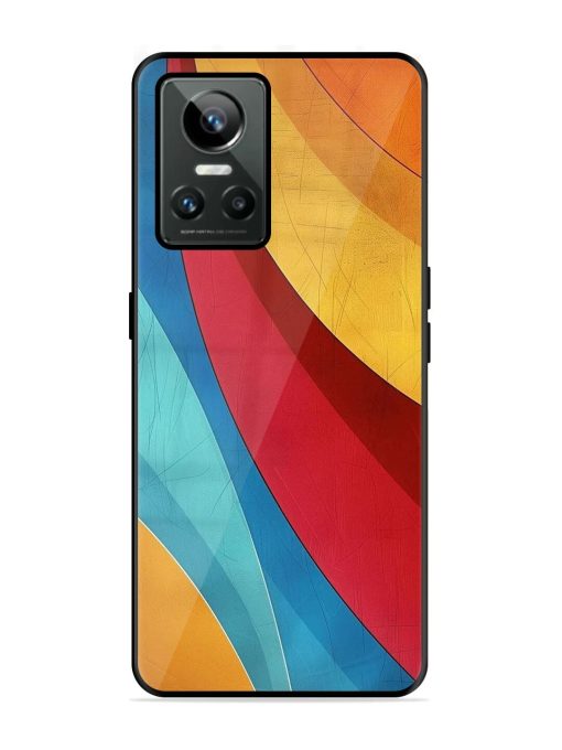 Curving Canvas Glossy Soft Edge Case for Realme Gt Neo 3 Chachhi