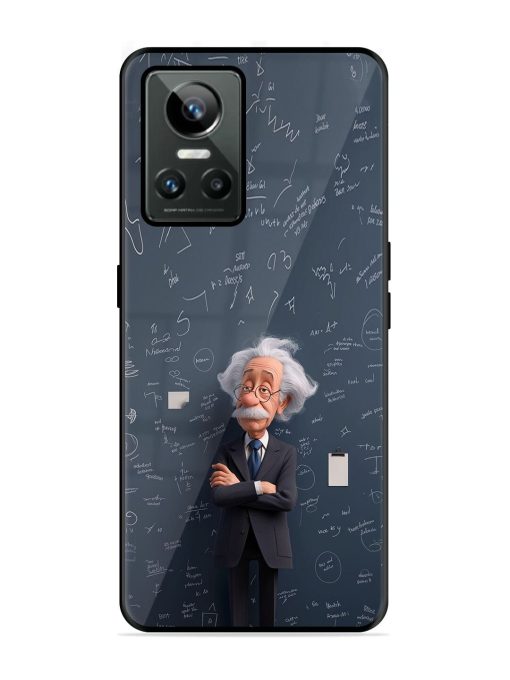 Albert Einstein Glossy Soft Edge Case for Realme Gt Neo 3 Chachhi