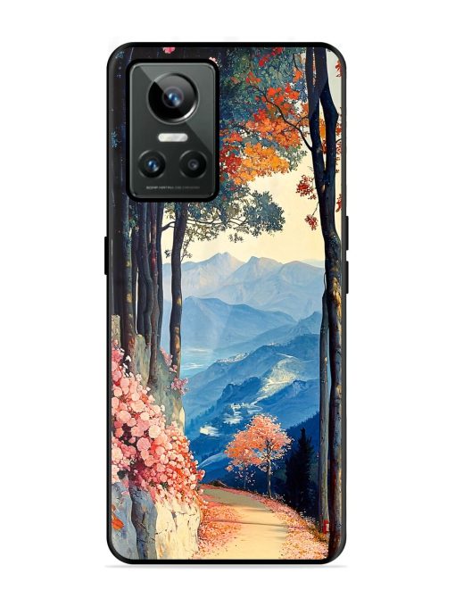 Mountainside Serenity Glossy Soft Edge Case for Realme Gt Neo 3 Chachhi