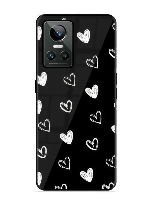 Scattered Hearts Glossy Soft Edge Case for Realme Gt Neo 3 Chachhi