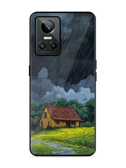 Rainy Day Retreat Glossy Soft Edge Case for Realme Gt Neo 3 Chachhi