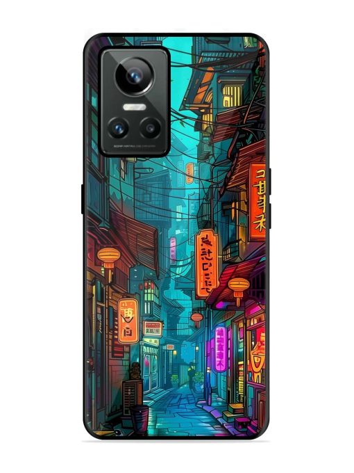 Neon Nightscape Glossy Soft Edge Case for Realme Gt Neo 3 Chachhi