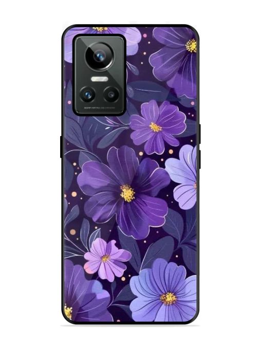 Purple Paradise Glossy Soft Edge Case for Realme Gt Neo 3 Chachhi