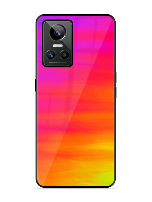 Neon Horizon Glossy Soft Edge Case for Realme Gt Neo 3 Chachhi