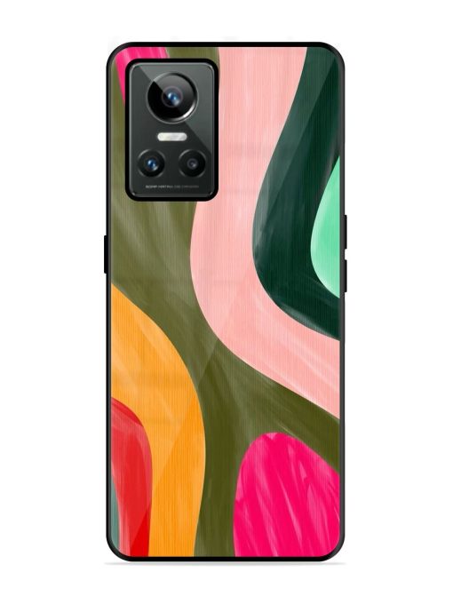 Wavy Wonderland Glossy Soft Edge Case for Realme Gt Neo 3 Chachhi