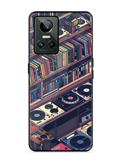 Music Lover'S Haven Glossy Soft Edge Case for Realme Gt Neo 3 Chachhi