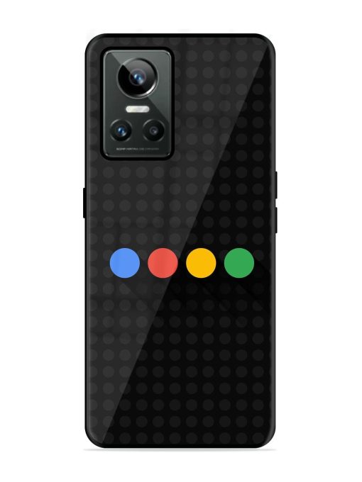 Google Dots Glossy Soft Edge Case for Realme Gt Neo 3 Chachhi