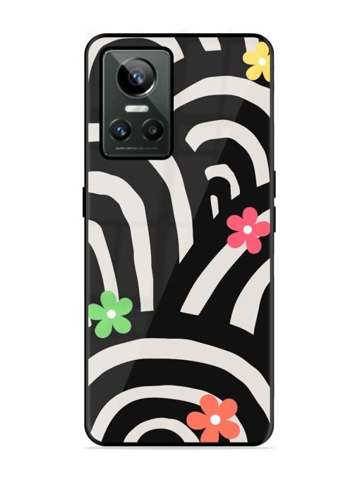 Rainbow Arcs Glossy Soft Edge Case for Realme Gt Neo 3 Chachhi