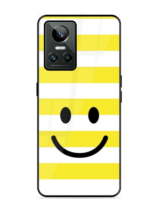 Smiling Stripes Glossy Soft Edge Case for Realme Gt Neo 3 Chachhi