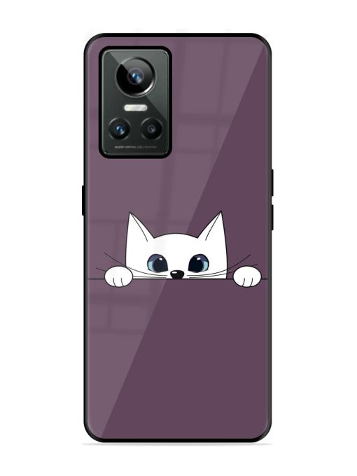 Peek-A-Boo Kitty Glossy Soft Edge Case for Realme Gt Neo 3 Chachhi