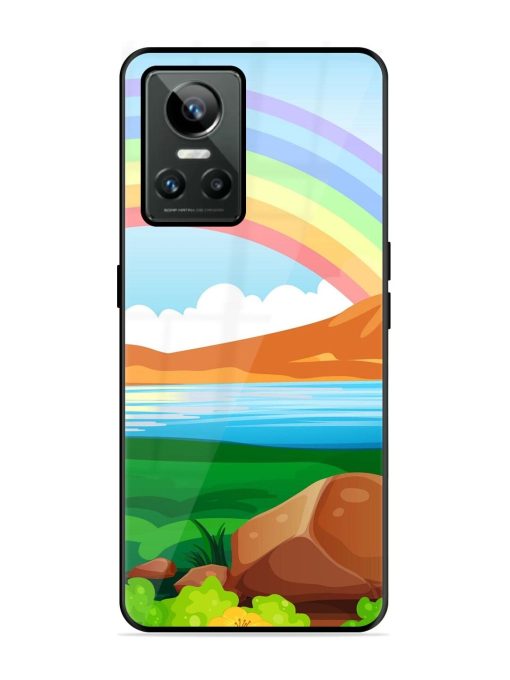 Rainbow Over The Lake Glossy Soft Edge Case for Realme Gt Neo 3 Chachhi