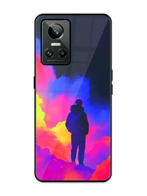 Cosmic Wanderer Glossy Soft Edge Case for Realme Gt Neo 3 Chachhi