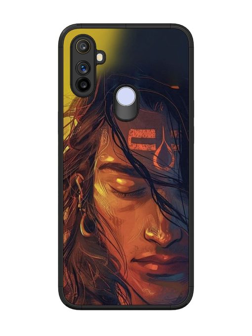 Tranquil Shiva Glossy Soft Edge Case for Realme Narzo 10A