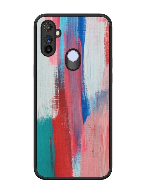 Colorful Chaos Glossy Soft Edge Case for Realme Narzo 10A