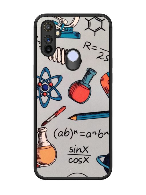 Science Doodle Glossy Soft Edge Case for Realme Narzo 10A