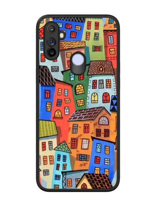 Rainbow House Glossy Soft Edge Case for Realme Narzo 10A