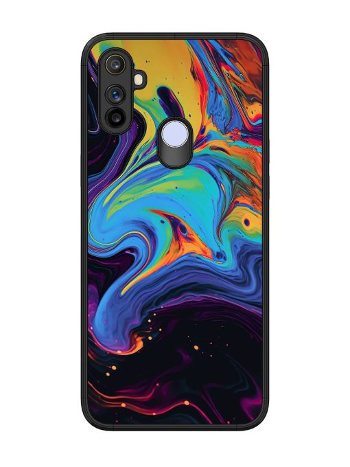 Liquid Dreamscape Glossy Soft Edge Case for Realme Narzo 10A