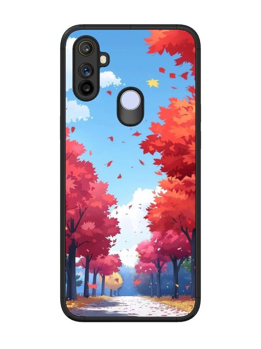 Autumn'S Embrace Glossy Soft Edge Case for Realme Narzo 10A