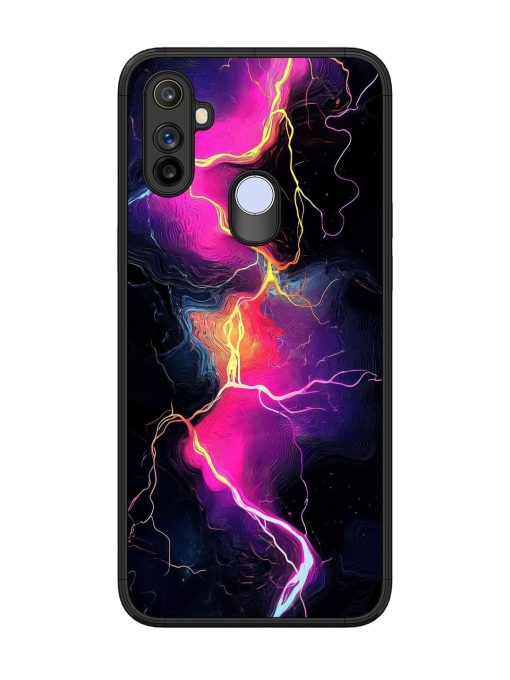 Electric Dreams Glossy Soft Edge Case for Realme Narzo 10A