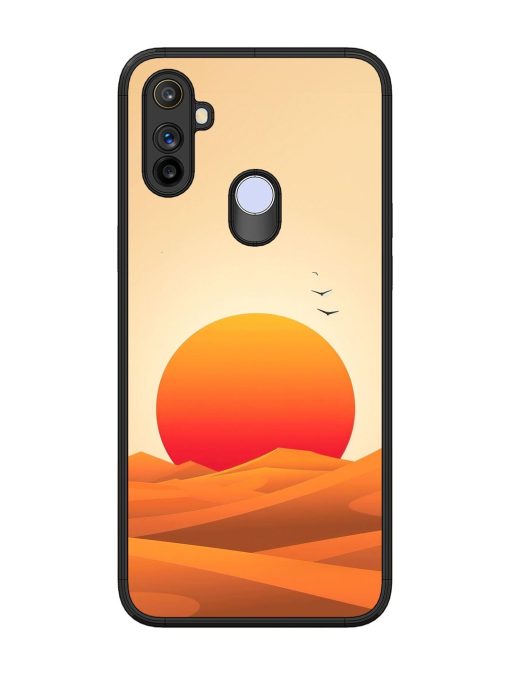 Desert Sunset Glossy Soft Edge Case for Realme Narzo 10A