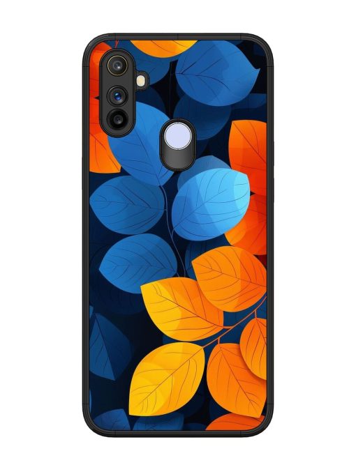 Autumn'S Contrast Glossy Soft Edge Case for Realme Narzo 10A