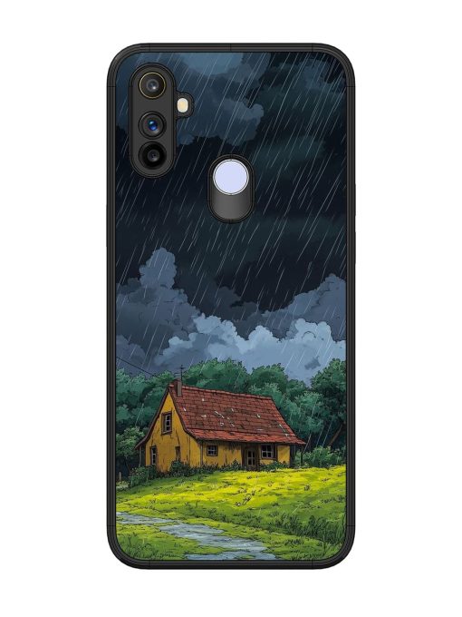 Rainy Day Retreat Glossy Soft Edge Case for Realme Narzo 10A