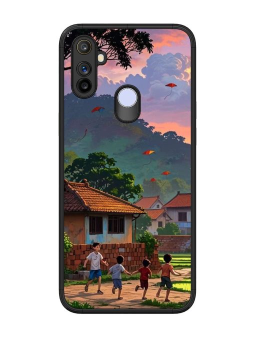 Sunset Play Glossy Soft Edge Case for Realme Narzo 10A