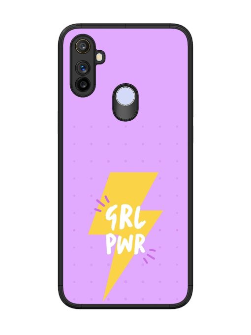 Girl Power Spark Glossy Soft Edge Case for Realme Narzo 10A