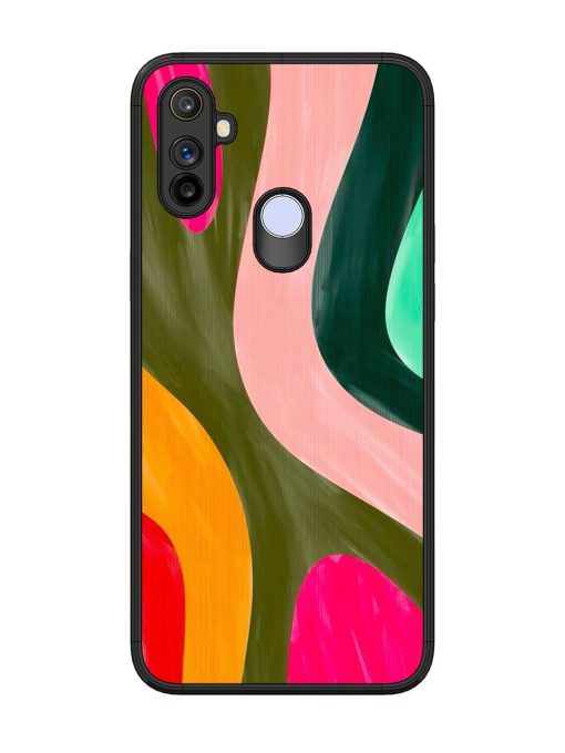 Wavy Wonder Glossy Soft Edge Case for Realme Narzo 10A